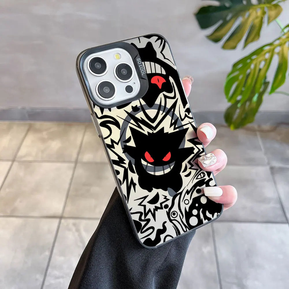 Luxury Gengar Pokemons Magsafe Magnetic Case For iPhone