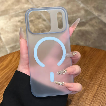 Thin Frosted Funda PC Translucent Case For iPhone