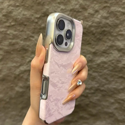 Soft Silicone Leather Snow Mountain Pattern Phone Case