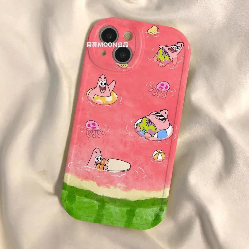 Anime Spongebob Patrick Star 2026 For iPhone