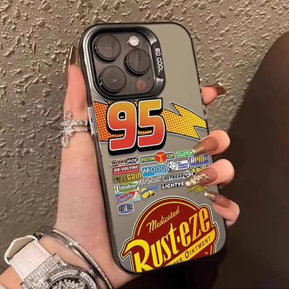 Lightning McQueen 95 Cars Phone Case For iPhone