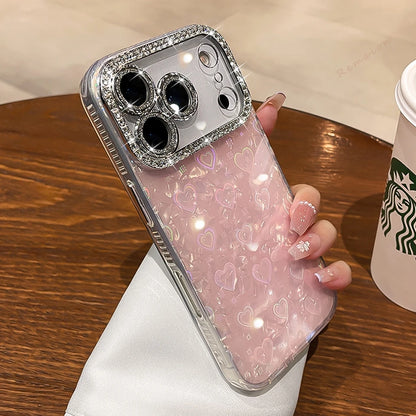Glitter Butterfly Phone Case For iPhone
