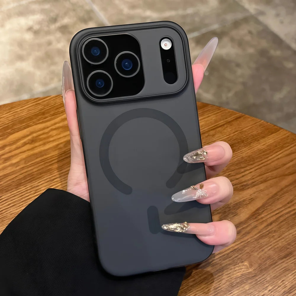 Thin Frosted Funda PC Translucent Case For iPhone