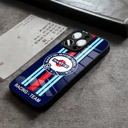 MartiniES Racing Horizontal Stripe Phone Case For iPhone