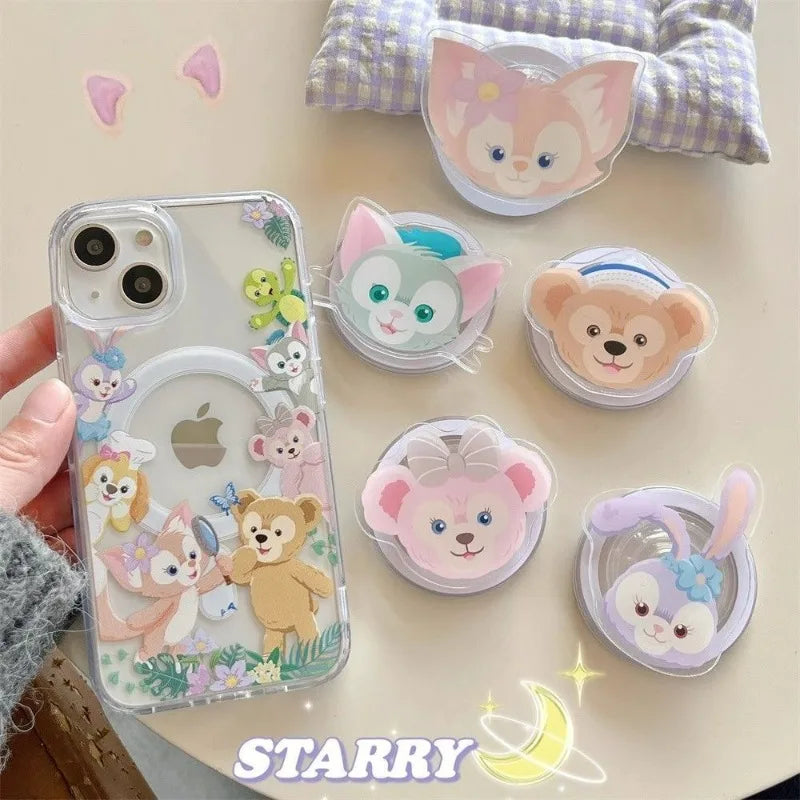Disney LinaBell CookieAnn Duffy Mobile Phone Case Magnetic Holder Available For iPhone