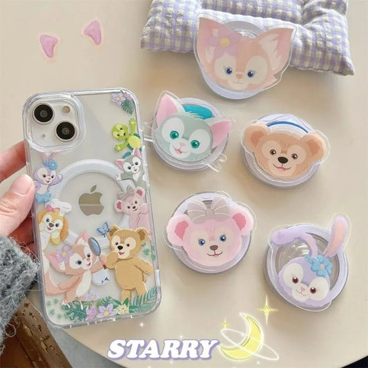 Disney LinaBell CookieAnn Duffy Mobile Phone Case Magnetic Holder Available For iPhone
