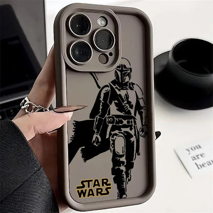 The Mandalorian Stars- Wars Phone Case For iPhone