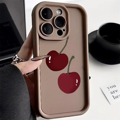 Cute Cherry Phone Case For iPhone