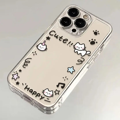 Bumper Clear Back Cover Cartoon Phone Case