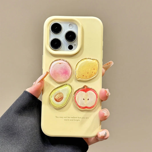 Cute Lovely 3D Fruit Soft Phone Case