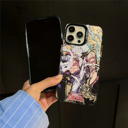 One Piece Luffy Zoro Model Phone Case  For iPhone