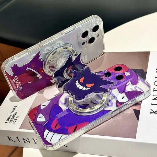 Cute Gengar Mega Phone Case For iPhone
