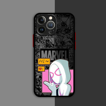 Marvel Cute Spider Man Cartoon For iPhone Phone Case