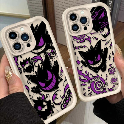 Cartoon Pokemon Gengar Case  For iPhone