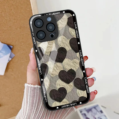 Love Heart Phone Case For iPhone