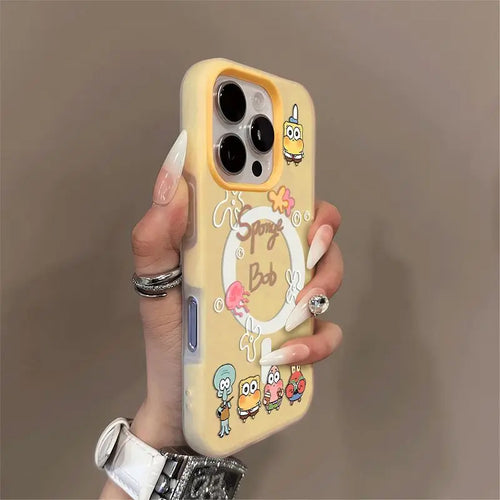 Anime Spongebo Squarepants Mobile Phone Case Available For iPhone