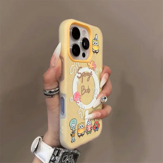 Anime Spongebo Squarepants Mobile Phone Case Available For iPhone