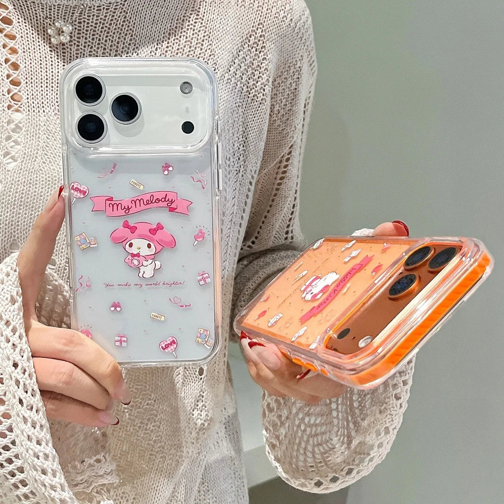 Cute Cartoon Hellokitty Melody Phone Case For iPhone