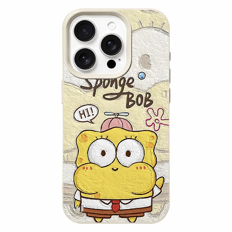 Anime Spongebo Squarepants Mobile Phone Case Available For iPhone