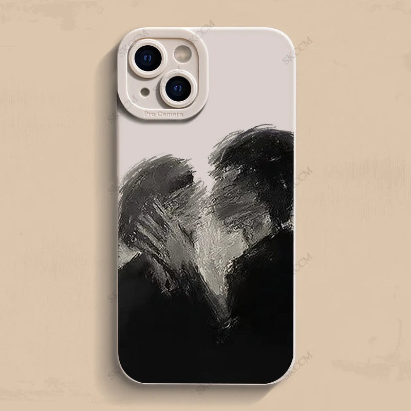 Oil Painting Art Phone Case For iPhone