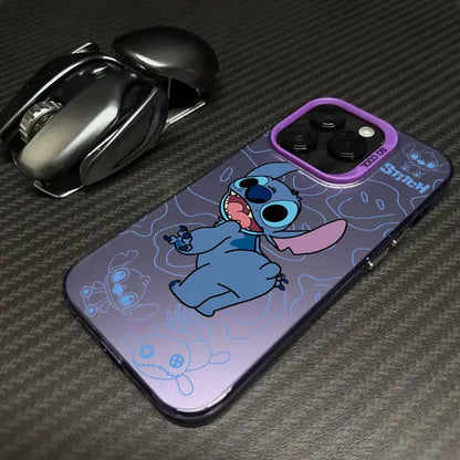 Funny Baby Stitch Phone Case For iPhone