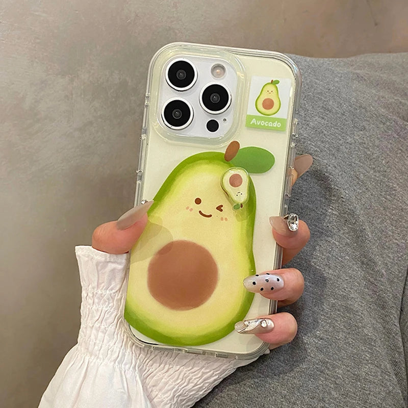 Guava Durian Avocado Phone Case