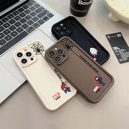 Spiderman Spider Miles Morales Gwen Soft Phone Case
