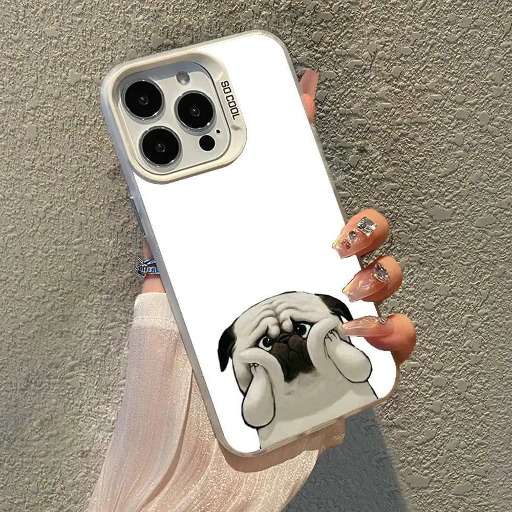 Pug Dog Phone Case For iPhone