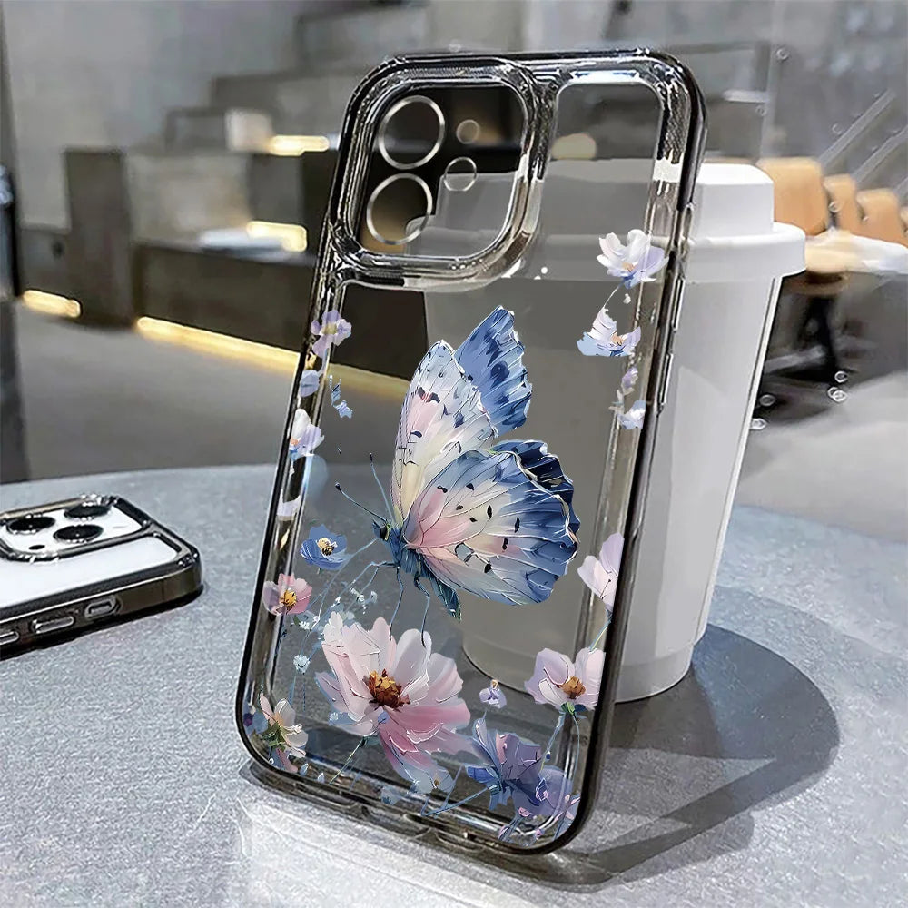 Gold Butterfly Phone Case