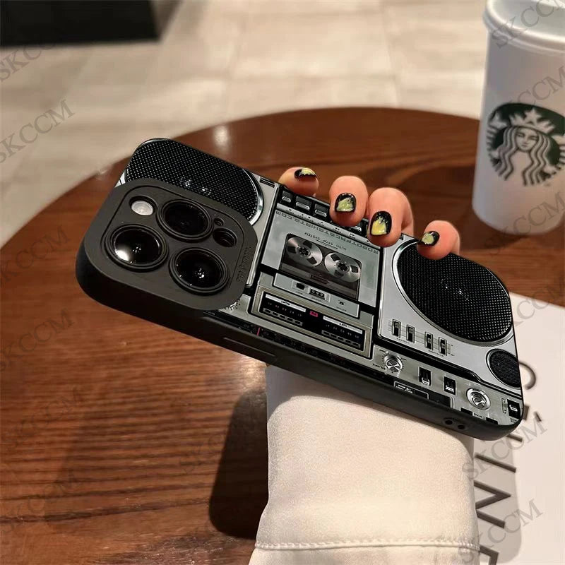 Radio Pattern Phone Case For iPhone