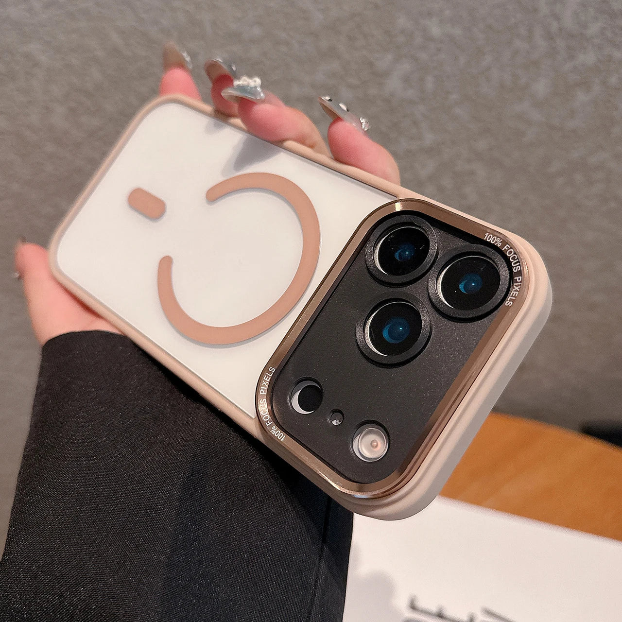 Clear Magnetic Phone Case For iPhone