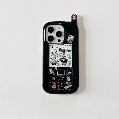 New HelloKitty Anti-fall Lovely Cover Funda For iPhone