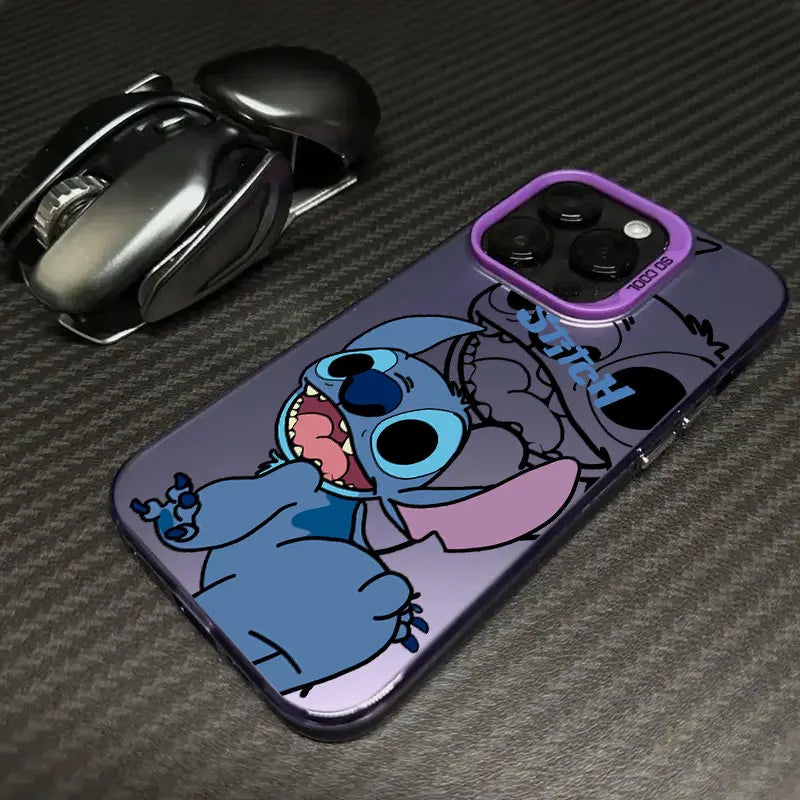 Lilo Stitch Cartoon Phone Case For iPhone