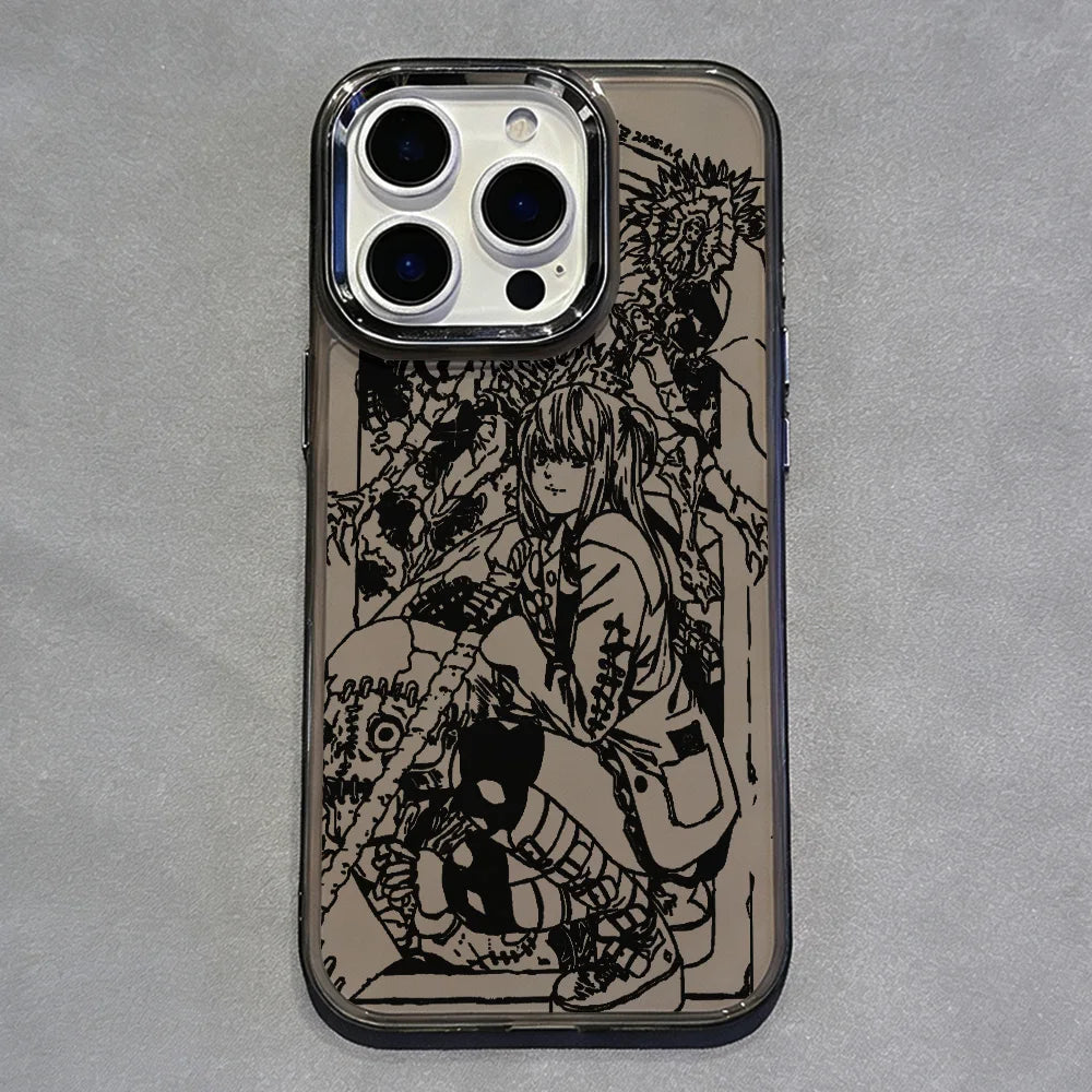 Line Anime Deaths Notes Hot Phone Case For iPhone