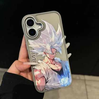 3D Dragon Ball Son Goku Vegeta Phone Case For iPhone