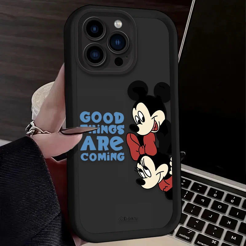 Cute Mickey Minnie Phone Case For iPhone