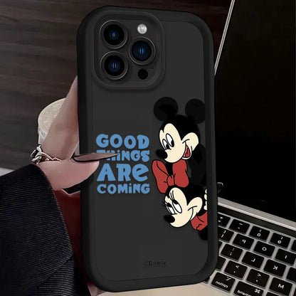 Cute Mickey Minnie Phone Case For iPhone
