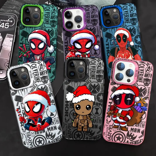 Marvel Spider-Man Groot Christmas For iPhone Phone Case