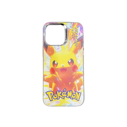 HD Pikachu Gengar Pokemons Phone Case For iPhone