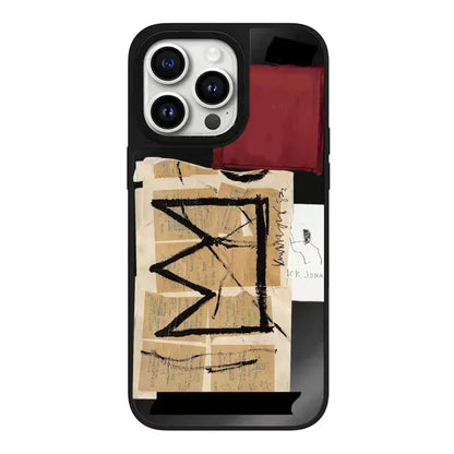 MagSafe Mirror Surface Crown Phone Case