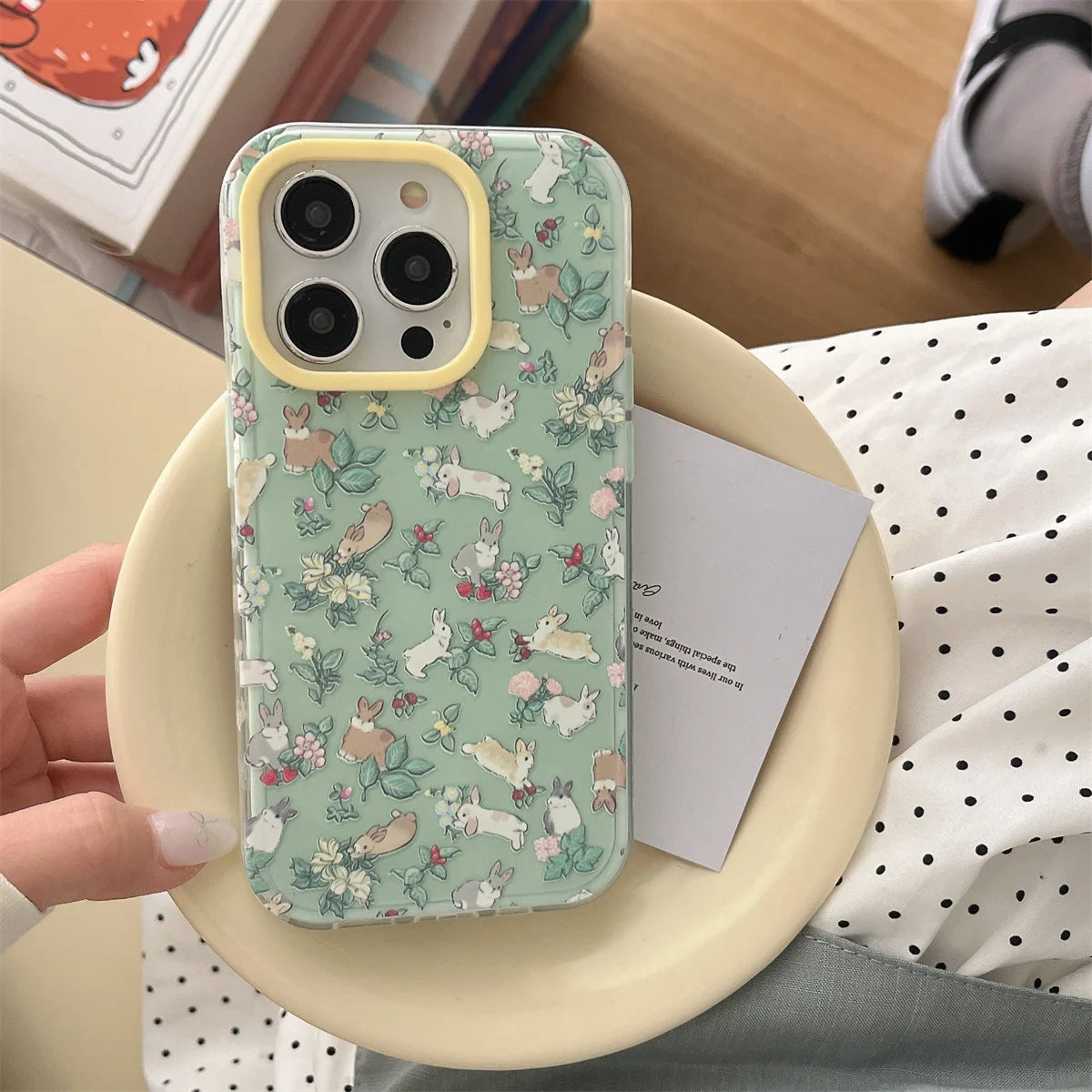 Cartoon Sofa Rabbit Animal Phone Case