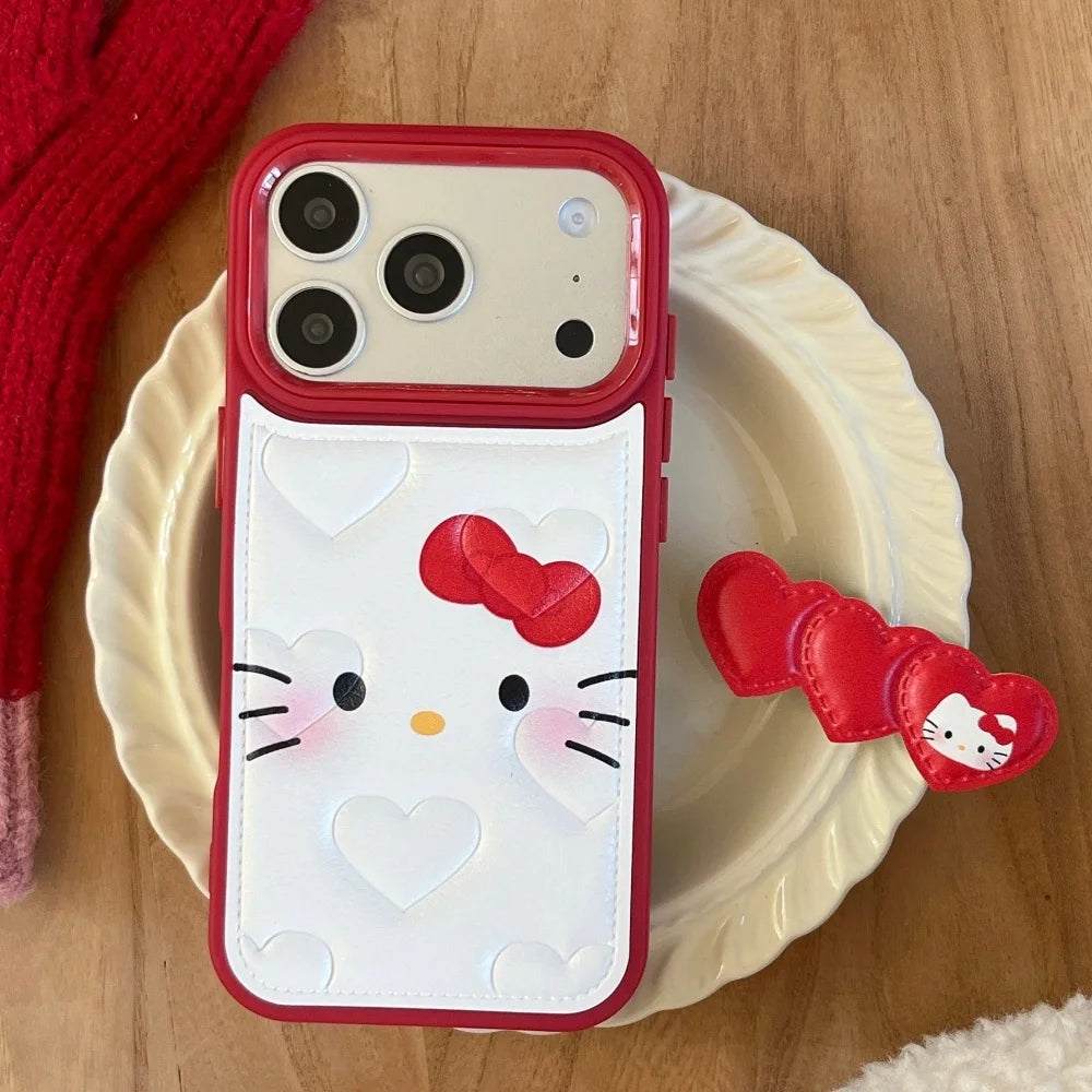 Cute Love Skin Kitty Hot Sale Phone Case For iPhone