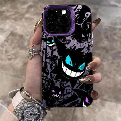 Cute Gengar Haunter Gastly Phone Case  For iPhone