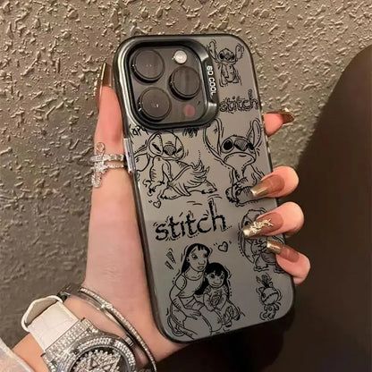 Stitch Art Disney Phone Case For iPhone