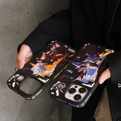 Luxury Anime Dragon Ball Goku Z Pattern Silicone Case For iPhone