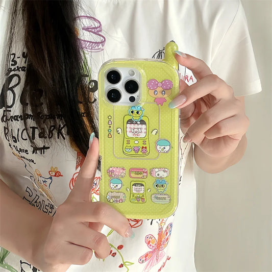 Kawaii Mobile Silicone Cute Cartoon Protective Phone Case