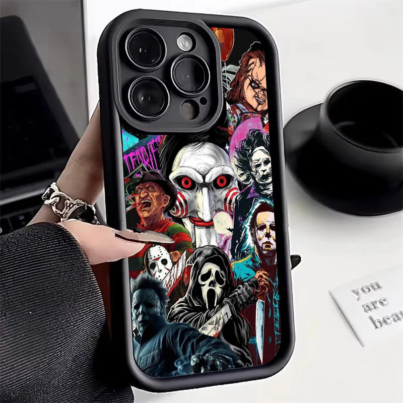 Halloween Michaels Myers Silicone Case For iPhone