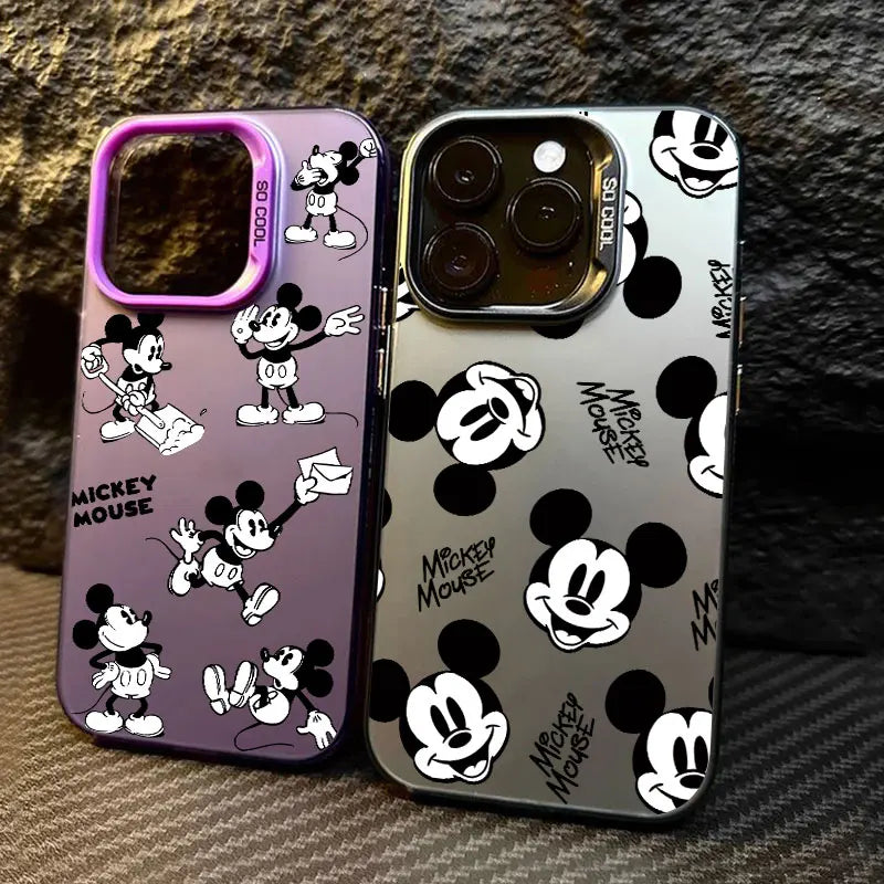 Mickeys Mouse Cartoon Black White Phone Case