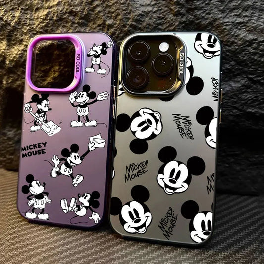 Mickeys Mouse Cartoon Black White Phone Case