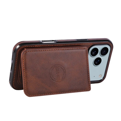 Anti-Theft Magnetic Leather Phone Case For iPhone